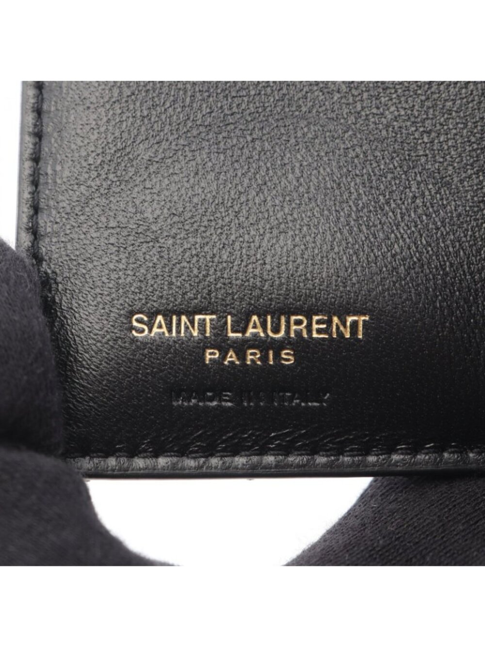 Saint Laurent Paris Trifold Wallet Monogram Origami Tiny Leather - Picture 6 of 6